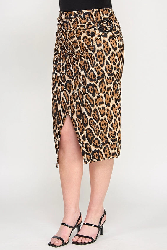 Amelie Print Skirt/Plus