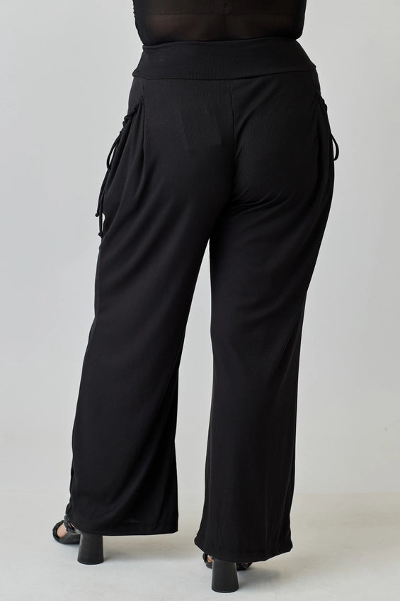 Diana Wide Leg Pants/Plus