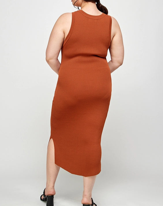 Faye Midi Dress/ Plus