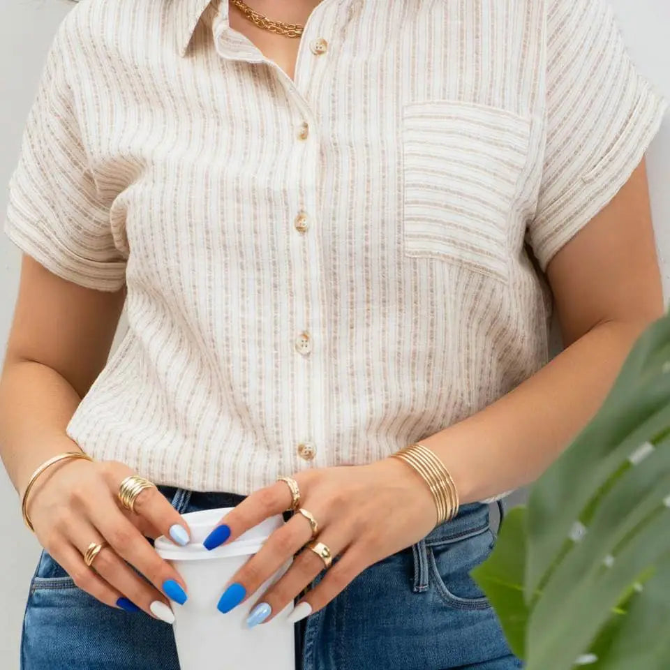 Brisa Blouse Khaki