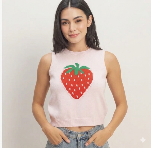 Shortcake Knit Vest
