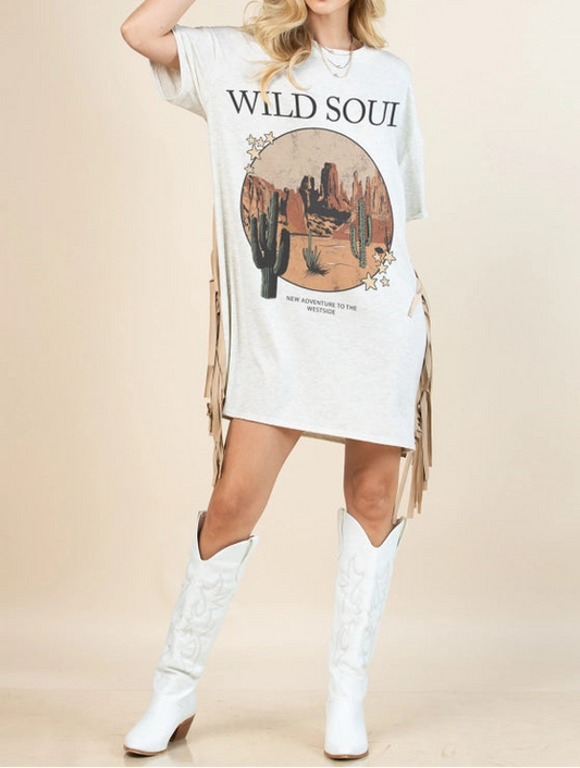 Wild Soul Tee Dress