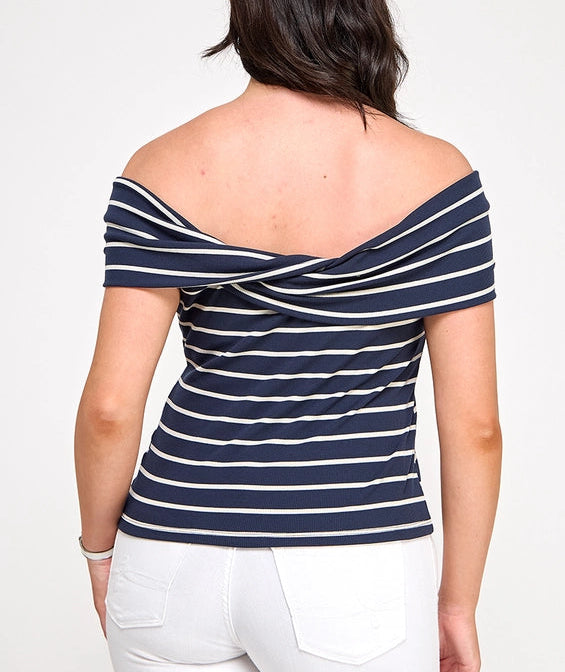 Zella Striped Top/Plus