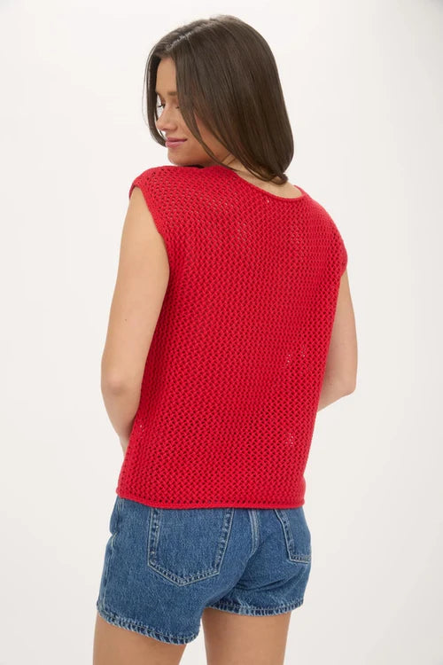 Americana Knit Top