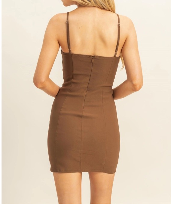Mocha Muse Dress