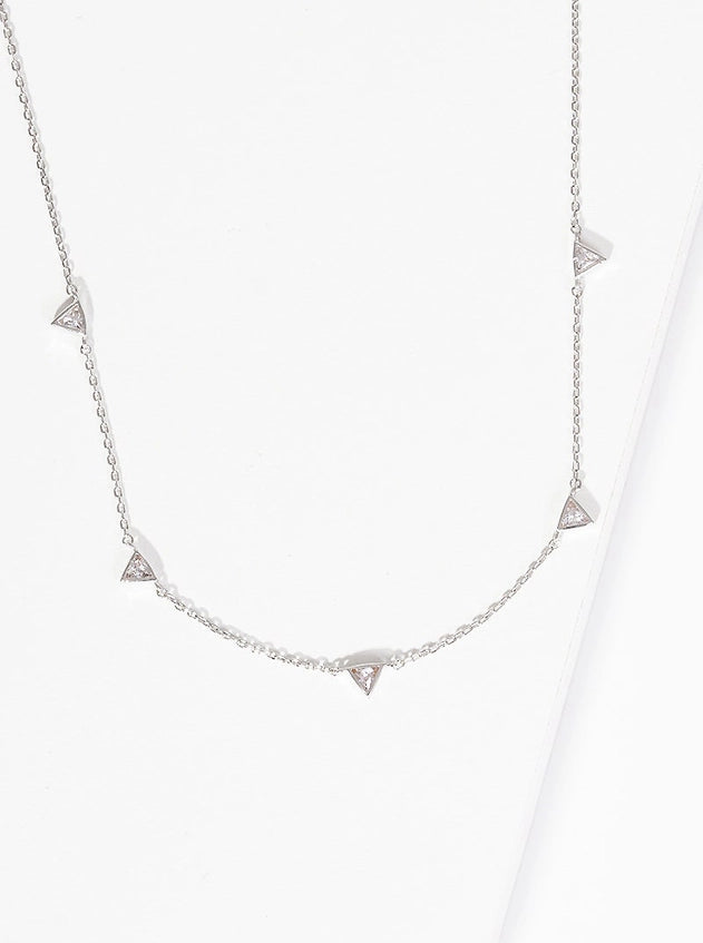 Pyramid Glow Necklace
