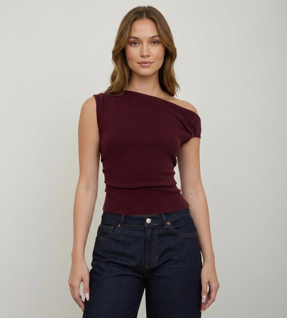 Rouge Knit Top