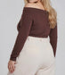 Amber Knit Top Plus