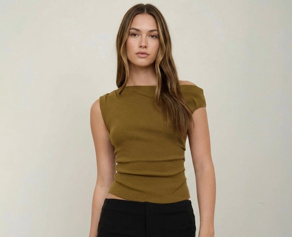 Moss Knit Top