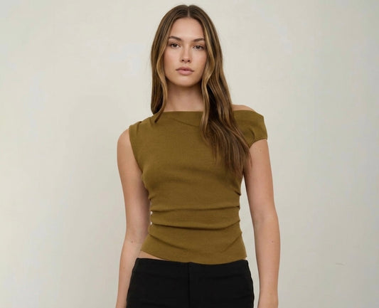 Moss Knit Top