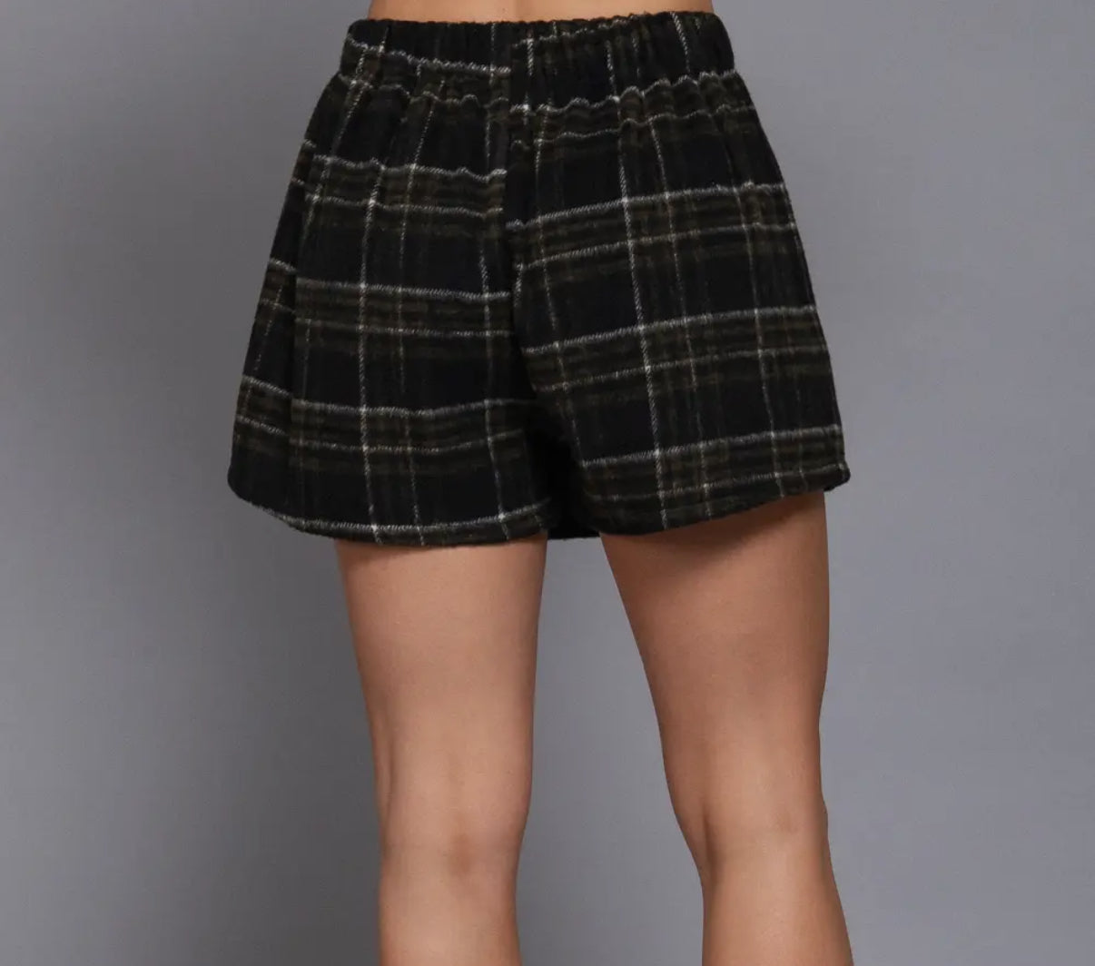 Roe Plaid Skirt