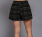 Roe Plaid Skirt