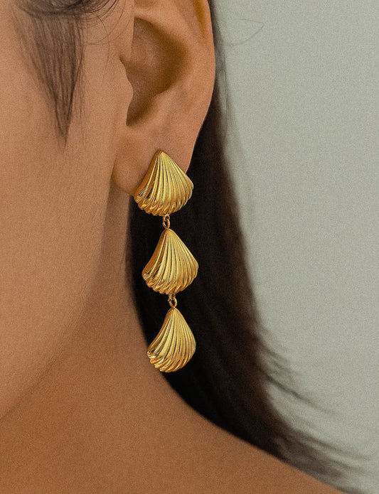 Shell Drop Earrings