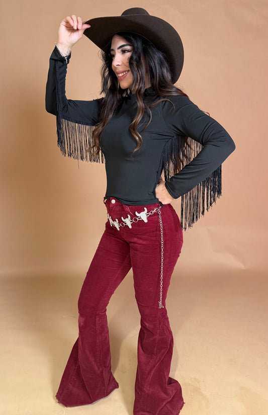 Outlaw Fringe Top