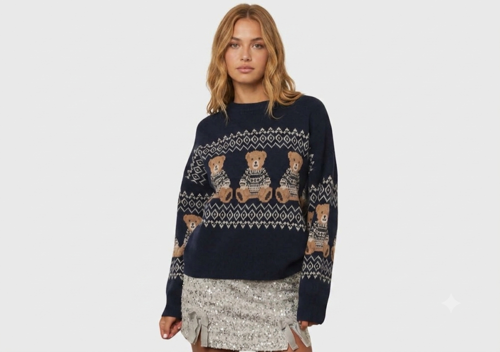 Teddy Knit Pullover