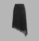 Rosewood Satin Skirt
