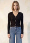 Rosewood Bow Cardigan