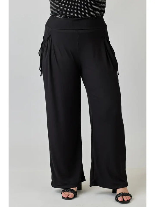 Diana Wide Leg Pants/Plus
