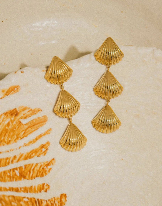 Shell Drop Earrings