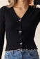 Rosewood Bow Cardigan