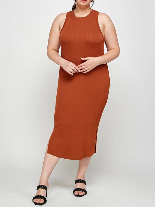 Faye Midi Dress/ Plus
