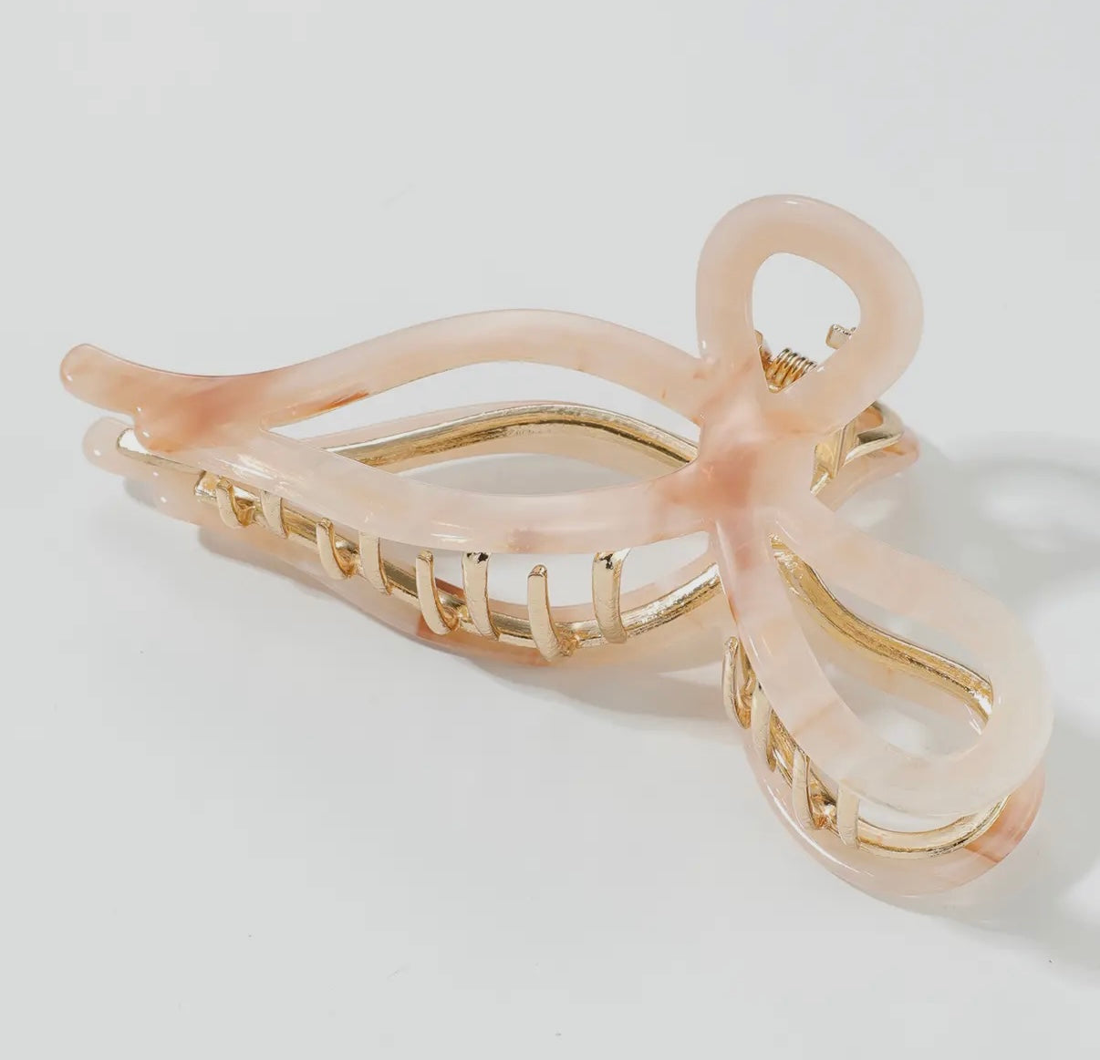 Spring Bow Claw Clip