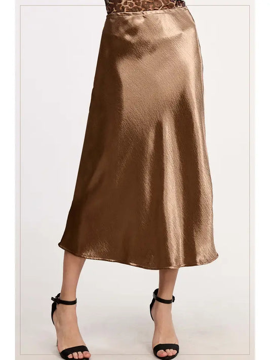 Gia Satin Skirt