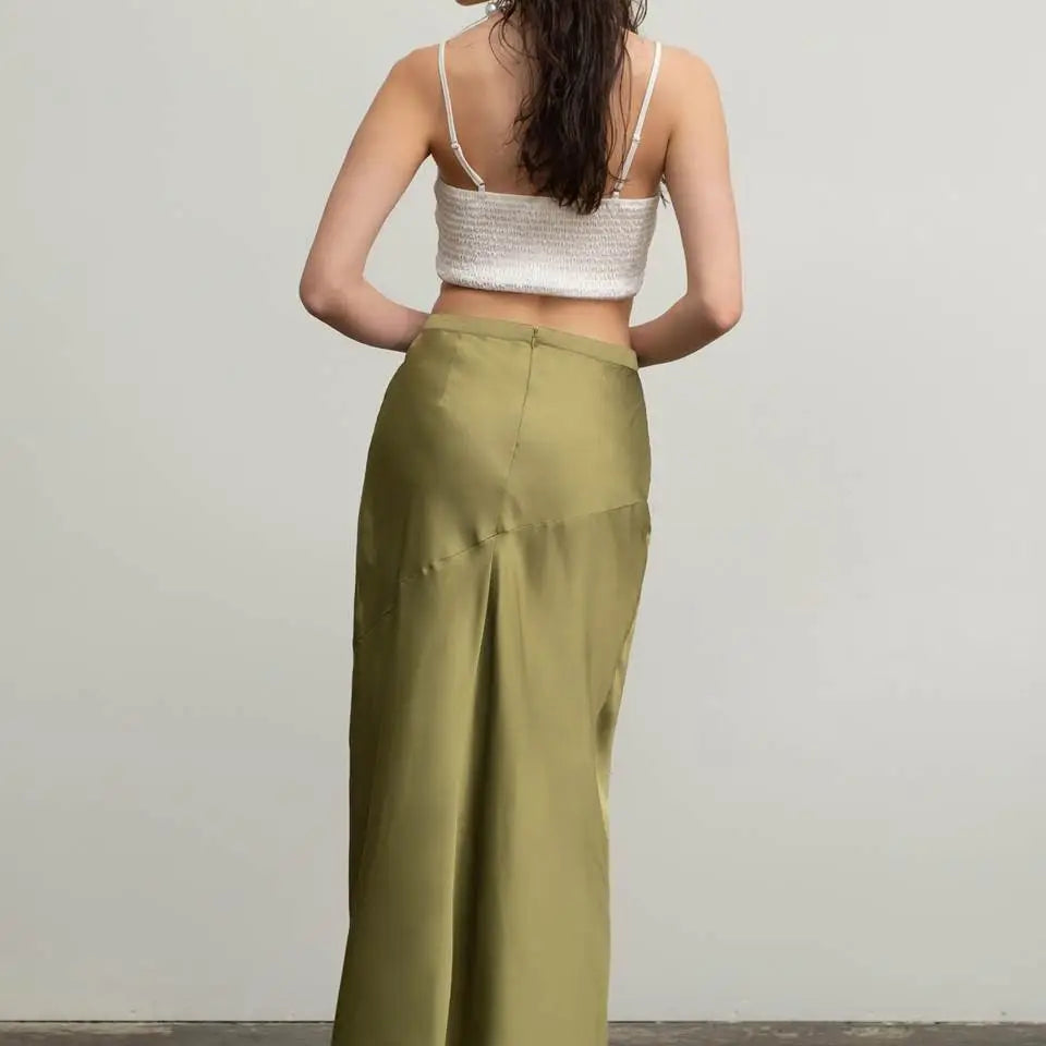 Ivy Satin Skirt