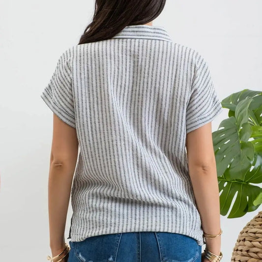 Brisa Blouse Blue