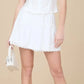 Petal Lace Mini Skirt