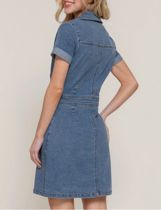Lira Denim Dress