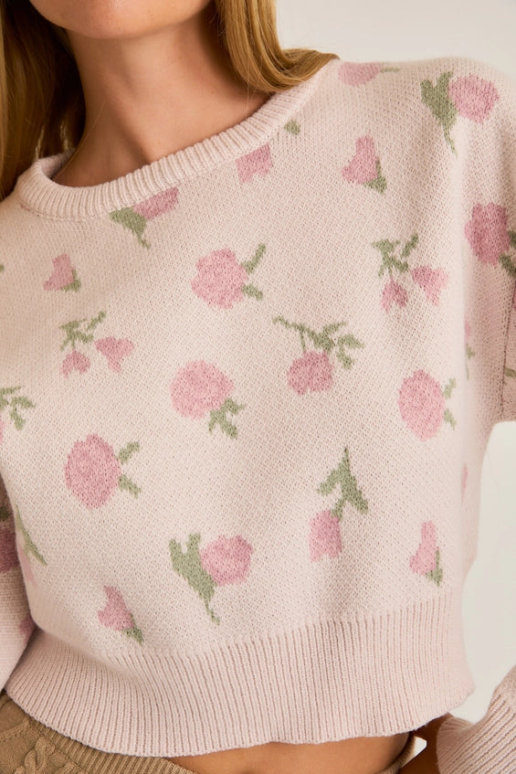 Rosy Bloom Top