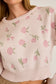 Rosy Bloom Top