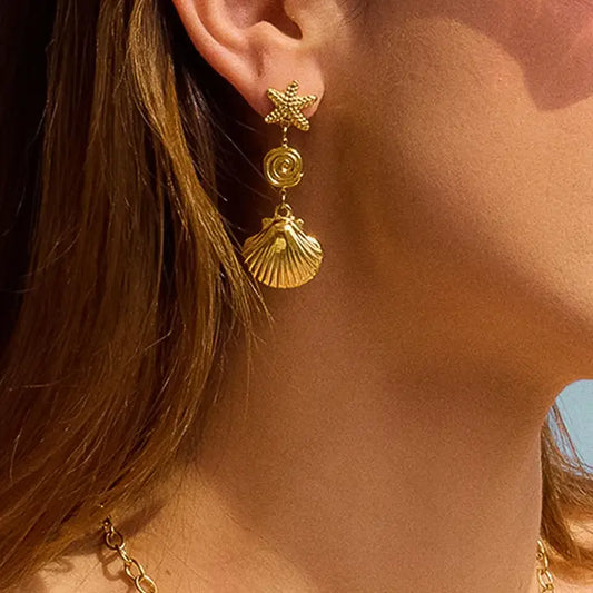 Summer Shell Earrings