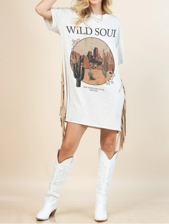 Wild Soul Tee Dress