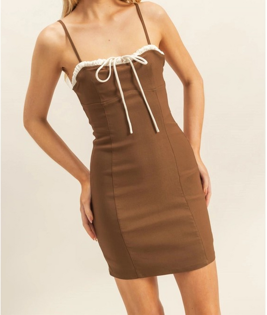 Mocha Muse Dress