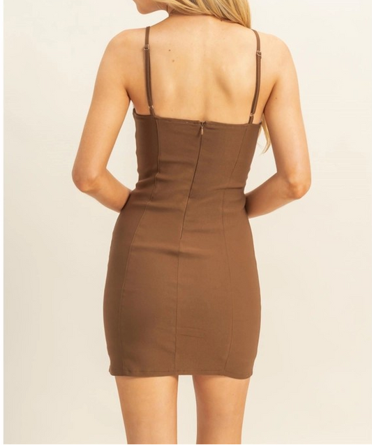 Mocha Muse Dress