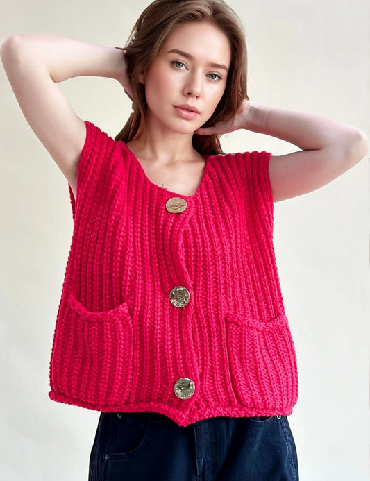 Ruby Knit Vest