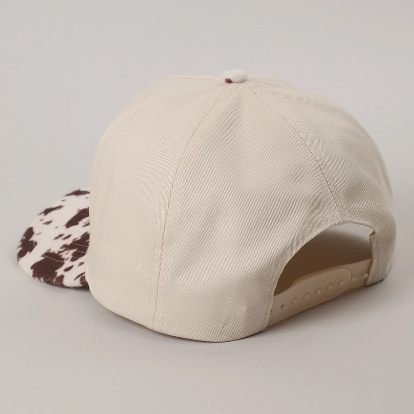 TX Cow Print Hat